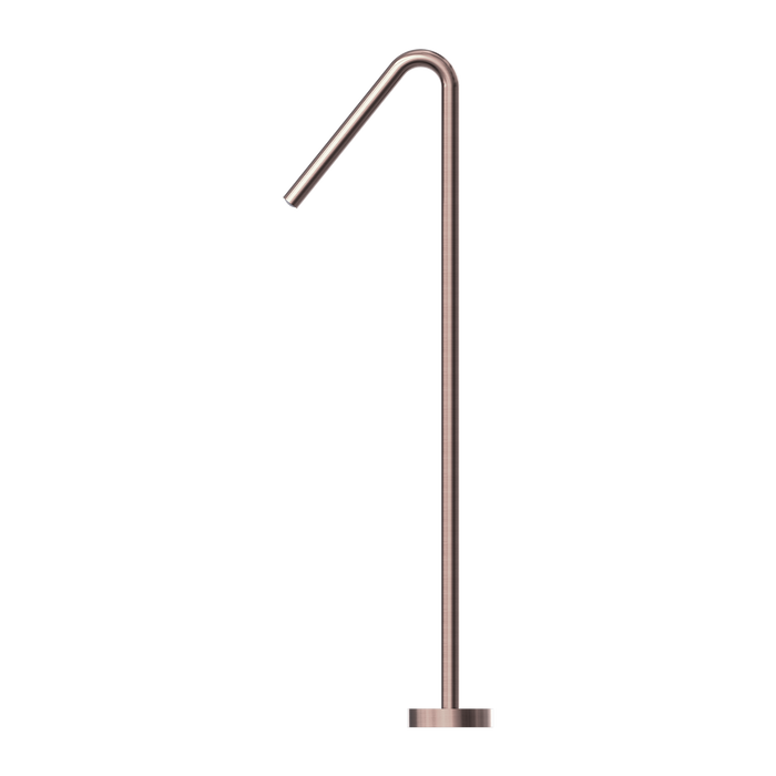 Bianca Floor Standing Bath Spout Only, Brushed Bronze