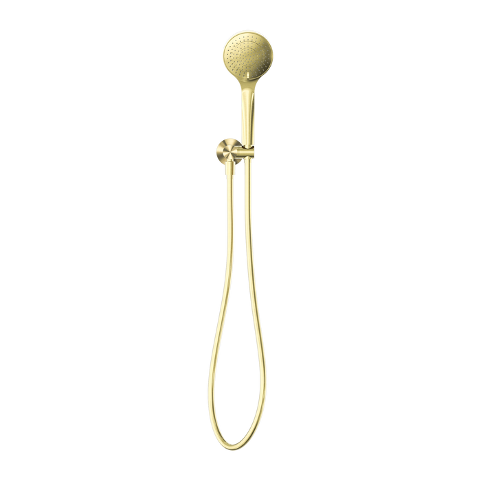 Mecca Hand Hold Shower With Air Shower, Brushed Gold