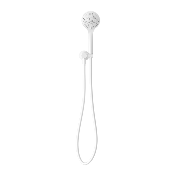 Mecca Hand Hold Shower With Air Shower, Matte White