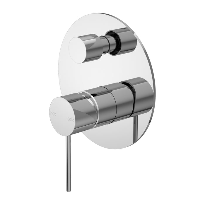 Mecca Shower Mixer With Diverter, Chrome