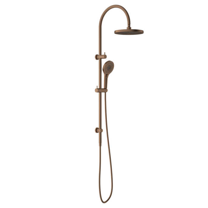 Opal Shower Set, Brushed Bronze