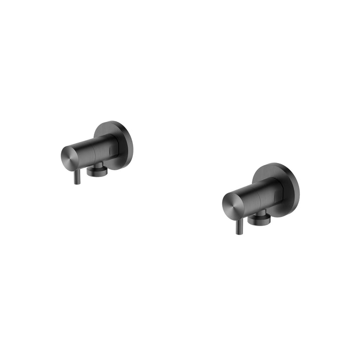 Washing Machine Tap Set, Gun Metal