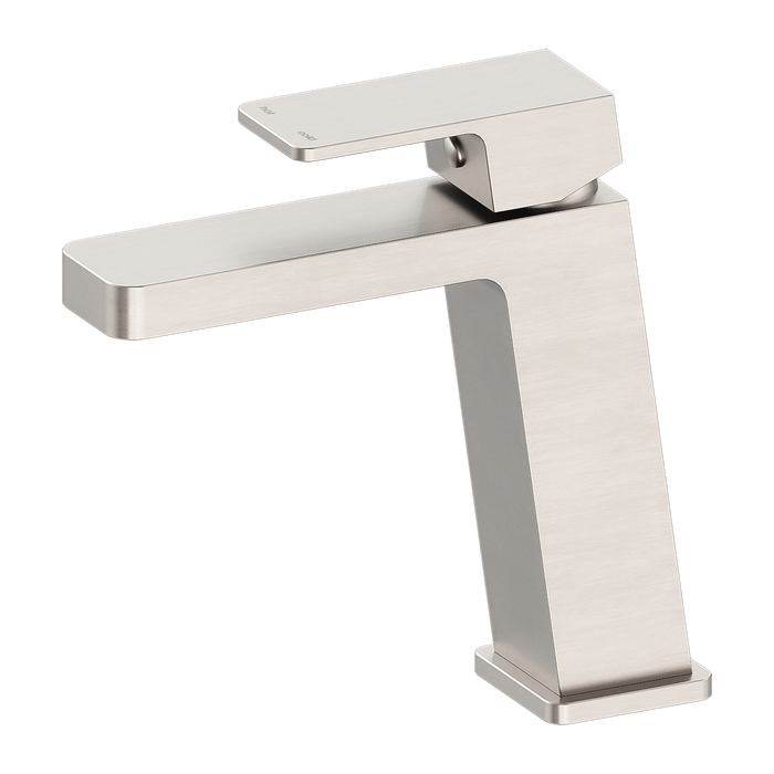 Celia Basin Mixer Angle Spout, Brushed Nickel