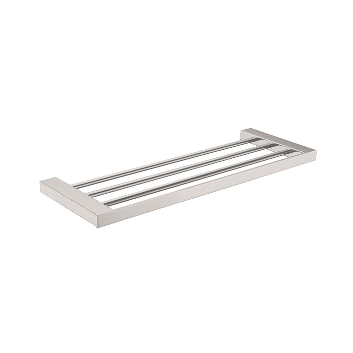 Celia Towel Rack,  Brushed Nickel