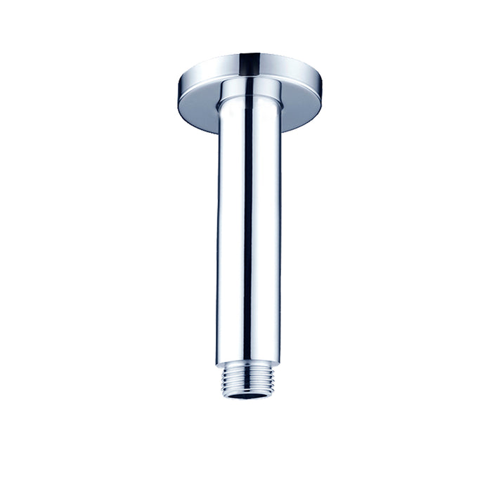 Round Ceiling Arm 100mm, Chrome