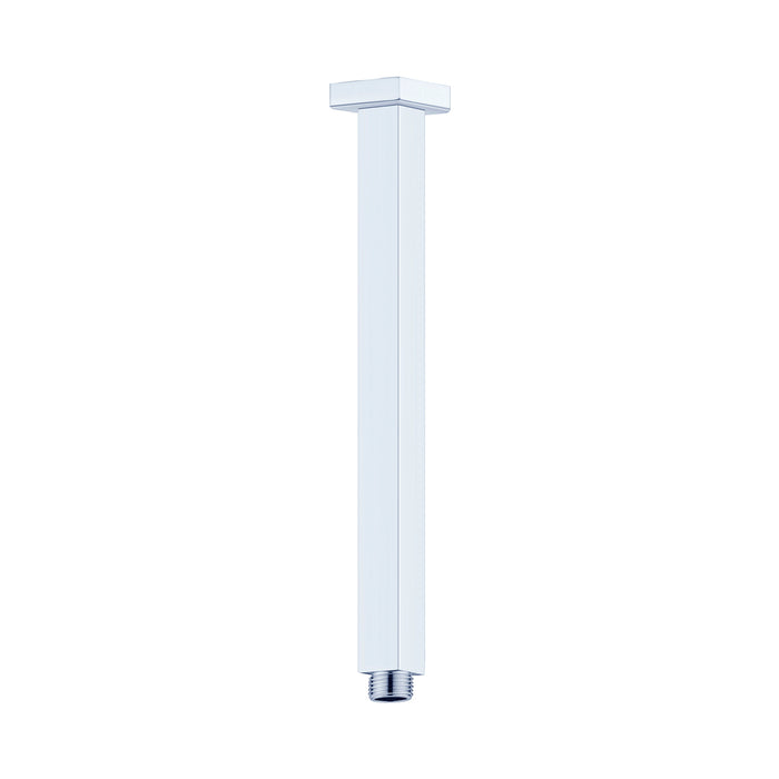 Square Ceiling Arm 450mm Length, Chrome