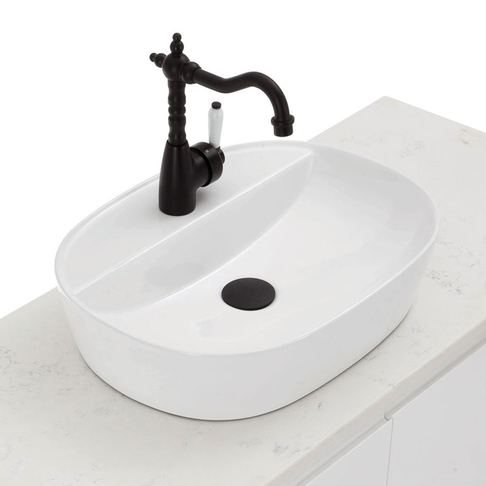 Chica 500 Above Counter Basin, Gloss White