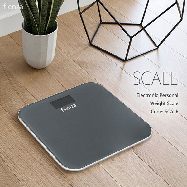 Fienza Digital Bathroom Scales, Grey