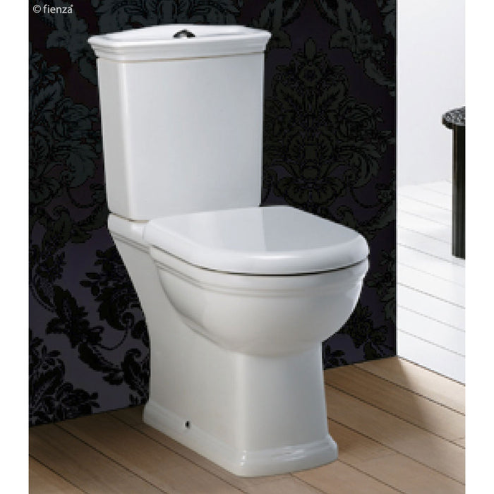 RAK Washington White Close-Coupled Toilet Suite, S-Trap 240