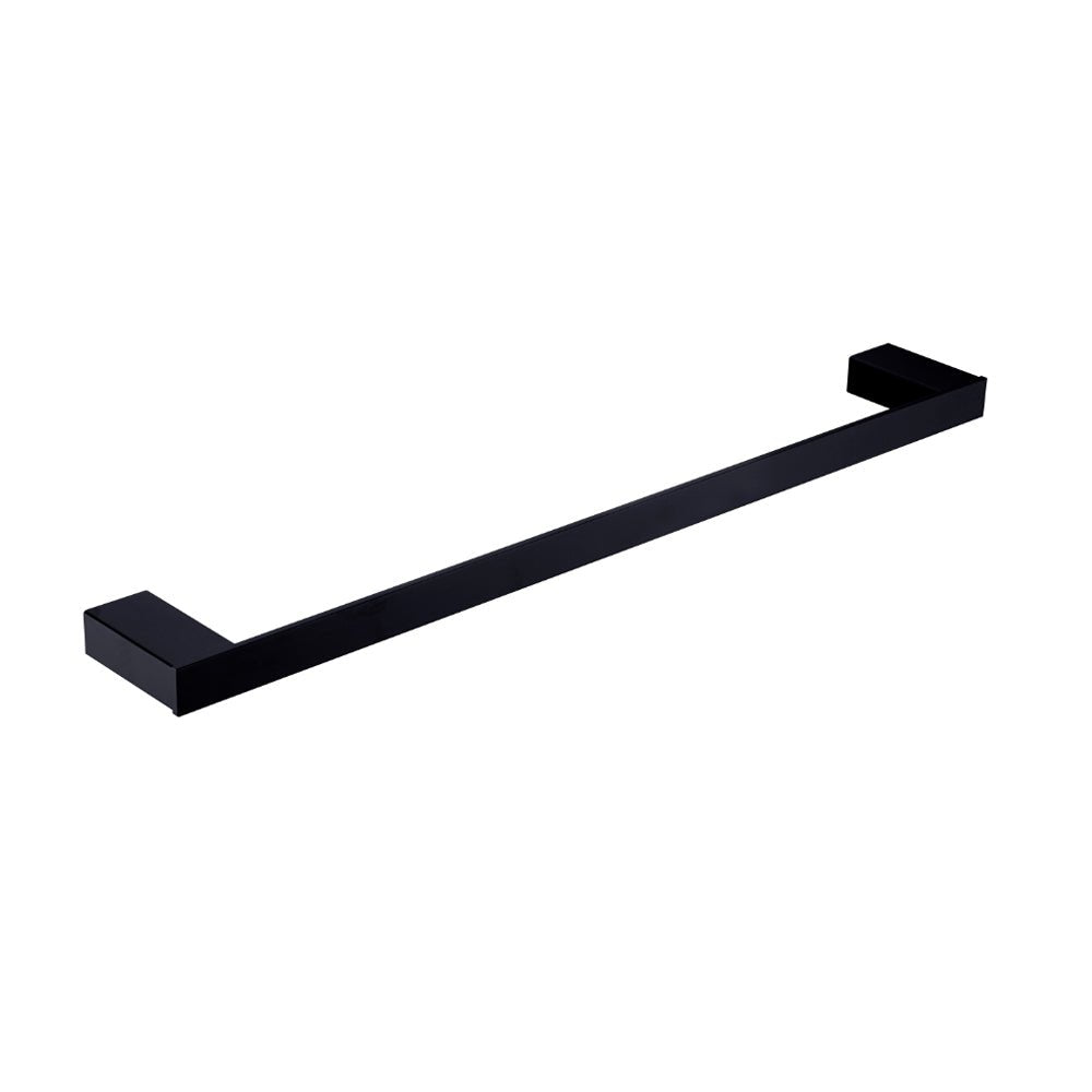 Celia Single Towel Rail 600mm, Matte Black NR4624MB Nero  