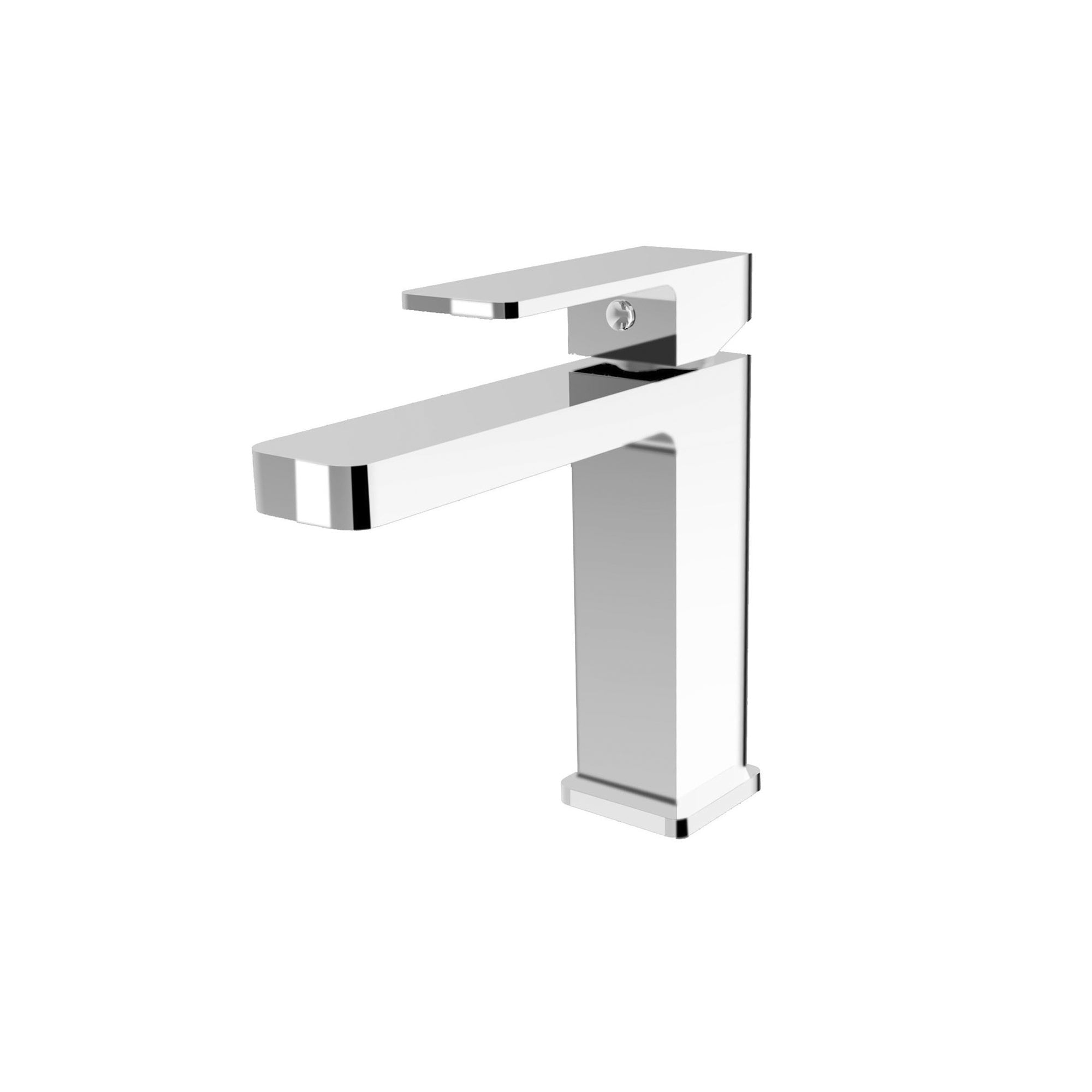 Celia Straight Basin Mixer, Chrome NR301502CH Nero Tradie Secret