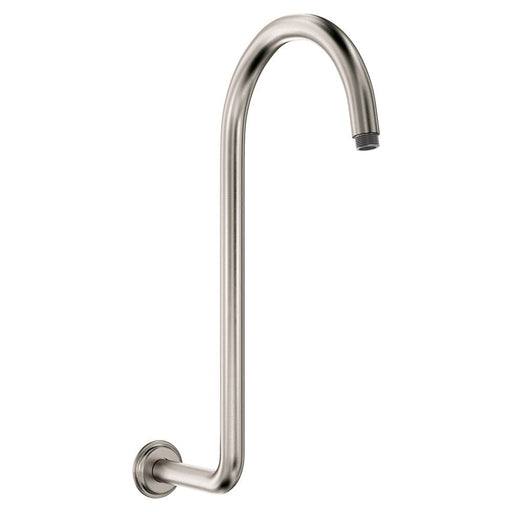 Classical Fixed Swan-Neck Arm, Brushed Nickel 422116BN Fienza Tradie Secret