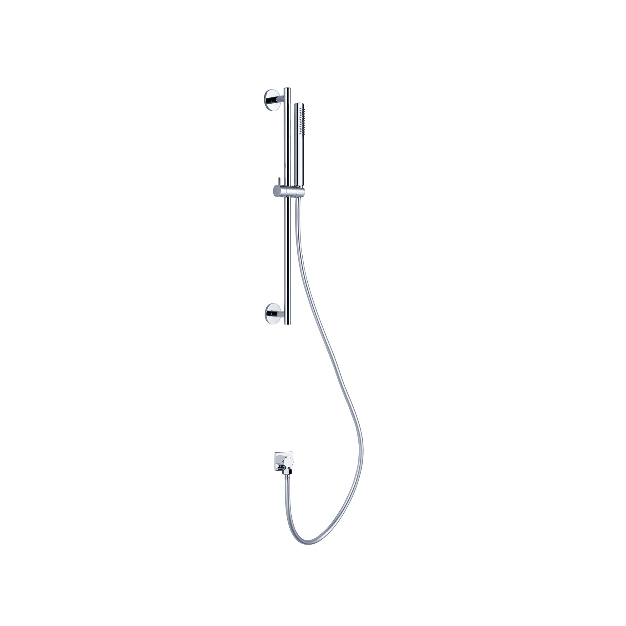 Dolce Rail Shower with Slim Hand Shower, Chrome NR311CH Nero Tradie Secret