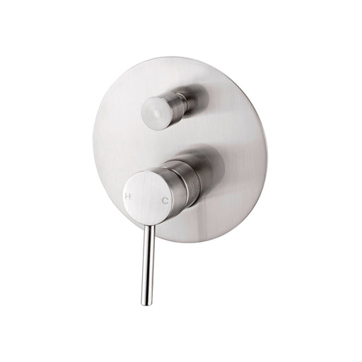 Dolce Shower Mixer with Diverter, Brushed Nickel NR250809aBN Nero Tradie Secret