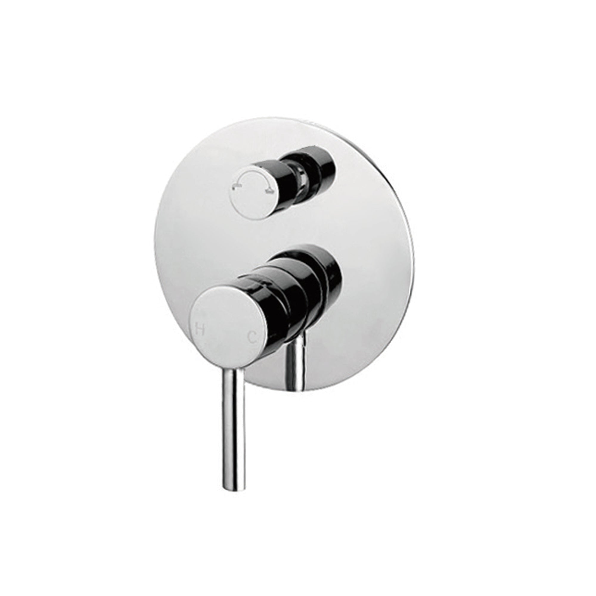 Dolce Shower Mixer with Diverter, Chrome NR250809aCH Nero Tradie Secret