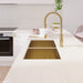 Hana 27L/27L Double Kitchen Sink, PVD Rugged Brass 68403RB Fienza Tradie Secret