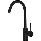 Hustle Gooseneck Sink Mixer, Matte Black 213116MB Fienza  