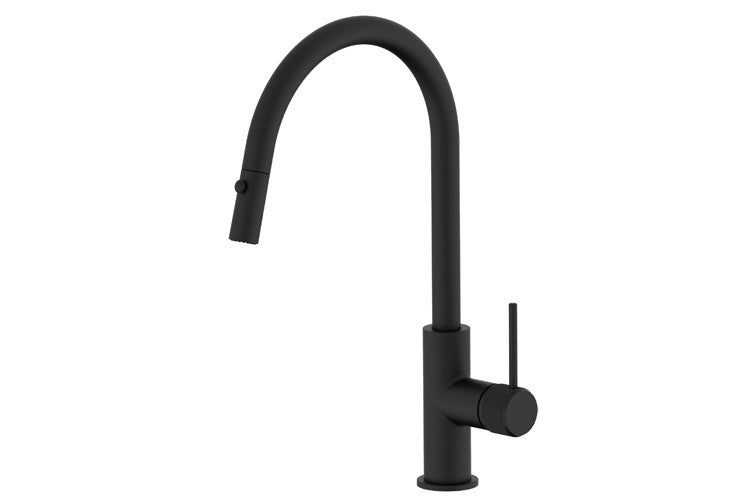 Soul Groove Pull Out Sink Mixer, Matte Black