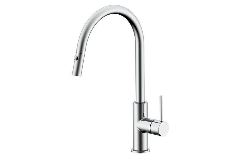 Soul Groove Pull Out Sink Mixer, Chrome