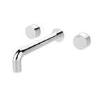 Kara Wall Basin Set 217mm, Chrome NR211707a217CH Nero Tradie Secret