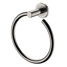 Kaya Hand Towel Ring, Brushed Nickel 82802BN Fienza  