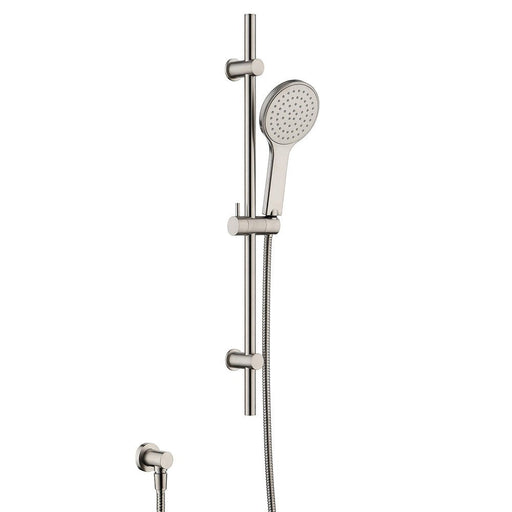 Kaya Rail Shower, Brushed Nickel 444109BN Fienza Tradie Secret