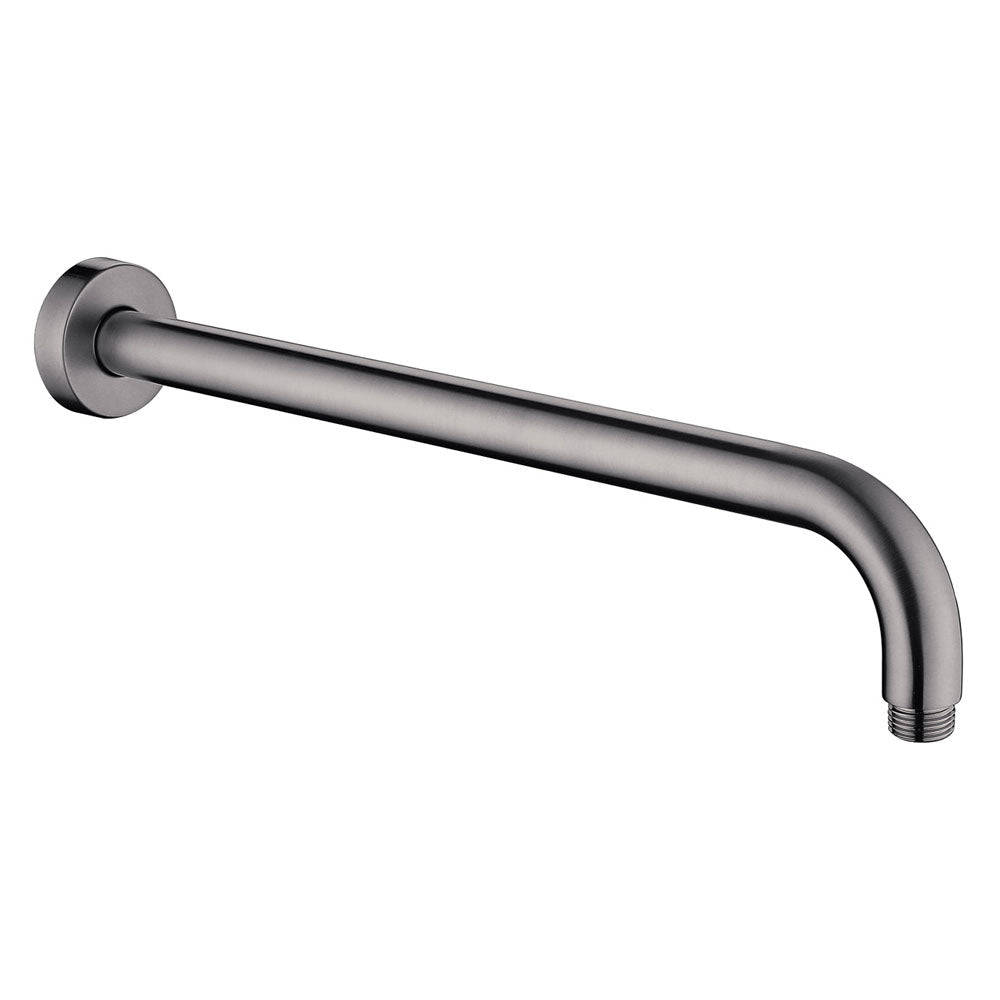 Kaya Shower Arm, Gun Metal Grey 422118GM Fienza Tradie Secret