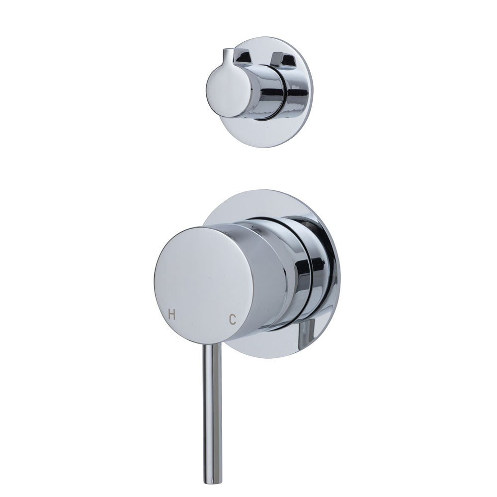 Kaya Shower/Bath Mixer with Diverter, Chrome 228102-4 Fienza Tradie Secret