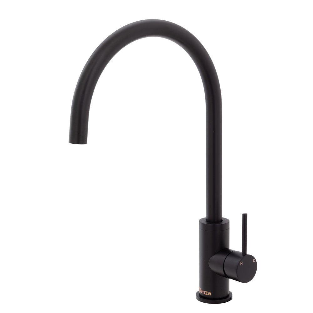 Kaya Sink Mixer, Matte Black 228105B Fienza  