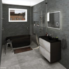 Kaya Soap Shelf, Gun Metal Grey 82806GM Fienza Tradie Secret