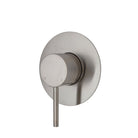 Kaya Wall Mixer, Large Round Plate, Brushed Nickel 228101BN-3 Fienza  