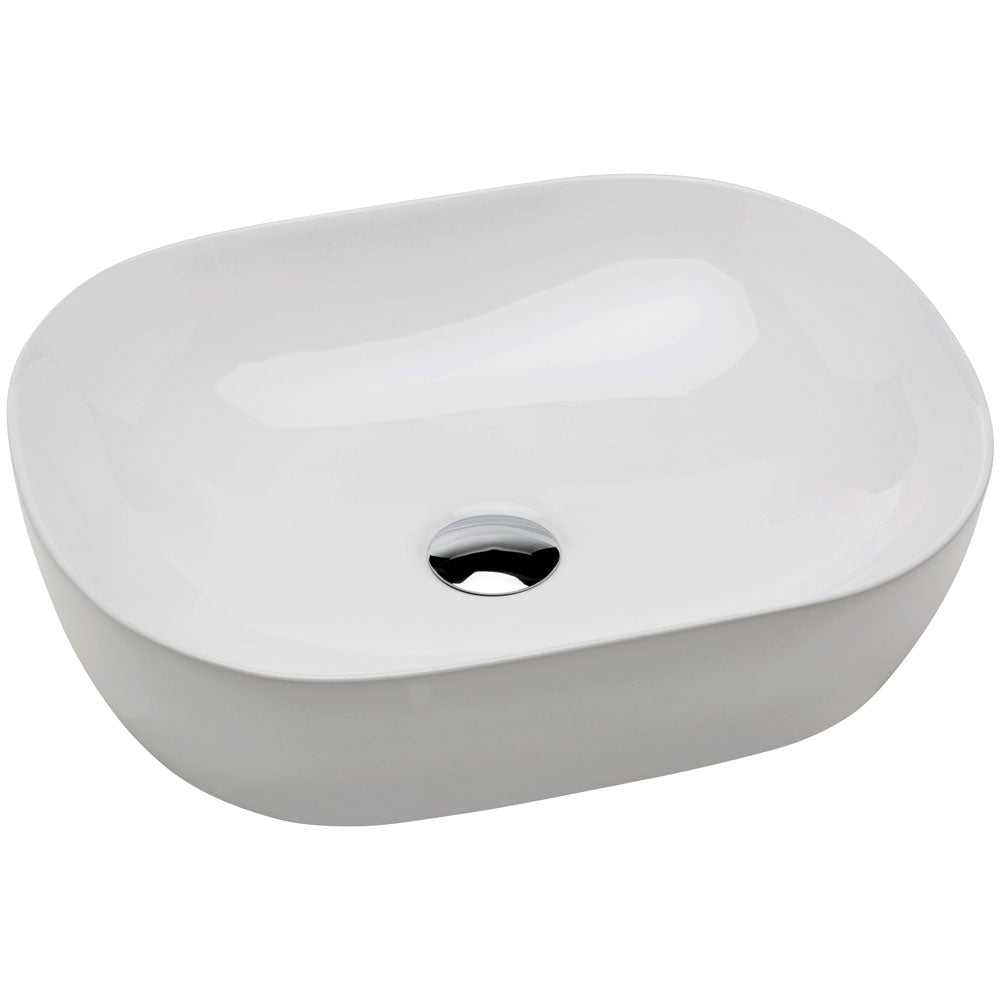 Koko 465 Above Counter Basin, Gloss White RB185 Fienza Tradie Secret