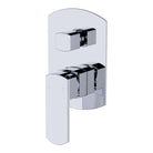 Koko Shower/Bath Wall Mixer with Diverter, Chrome 218102 Fienza Tradie Secret