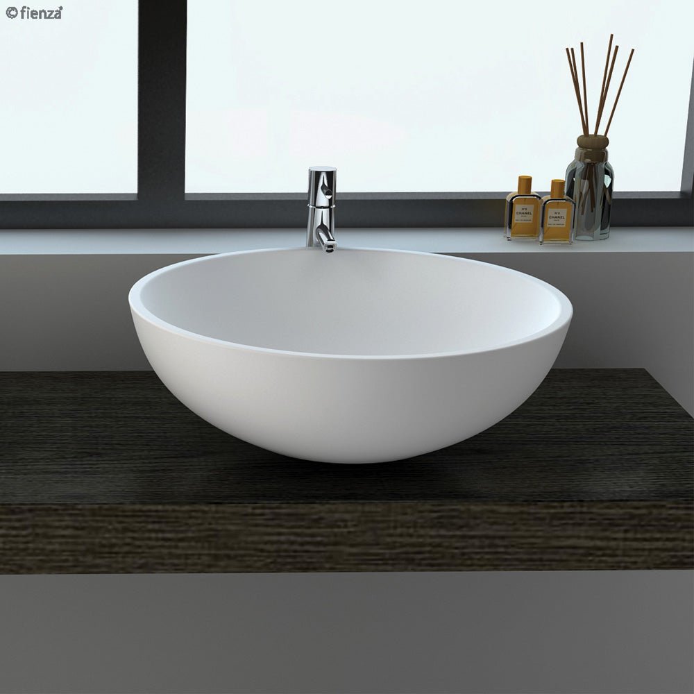 Lexy Solid Surface Basin CSB038 Fienza Tradie Secret