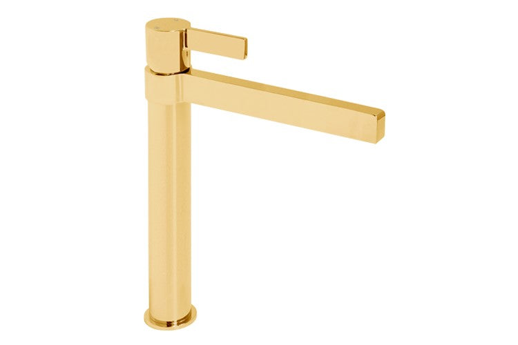 Martini Extended Basin Mixer, Polished Gold