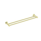 Mecca Double Towel Rail 600mm, Brushed Gold NR1924dBG Nero Tradie Secret