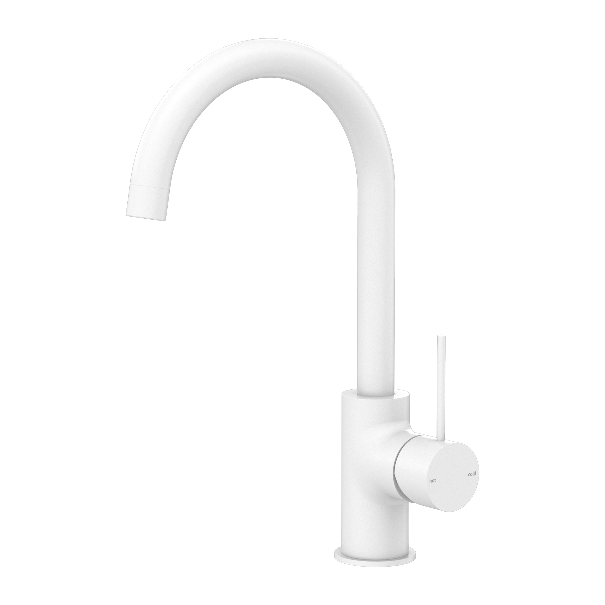 Mecca Kitchen Mixer, Matte White NR221907MW Nero Tradie Secret