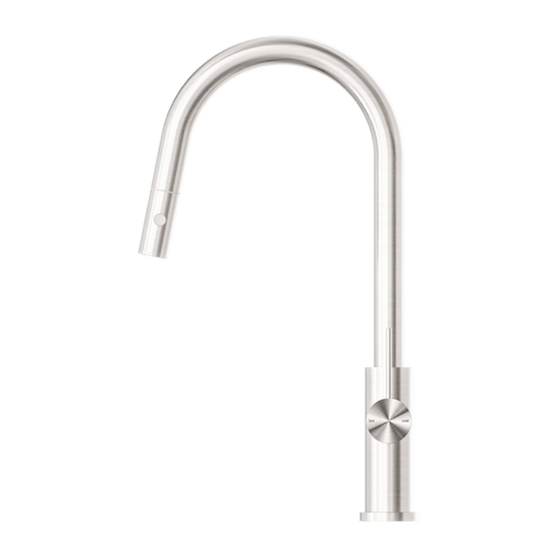 Mecca Pull Out Sink Mixer, Brushed Nickel NR221908BN Nero Tradie Secret