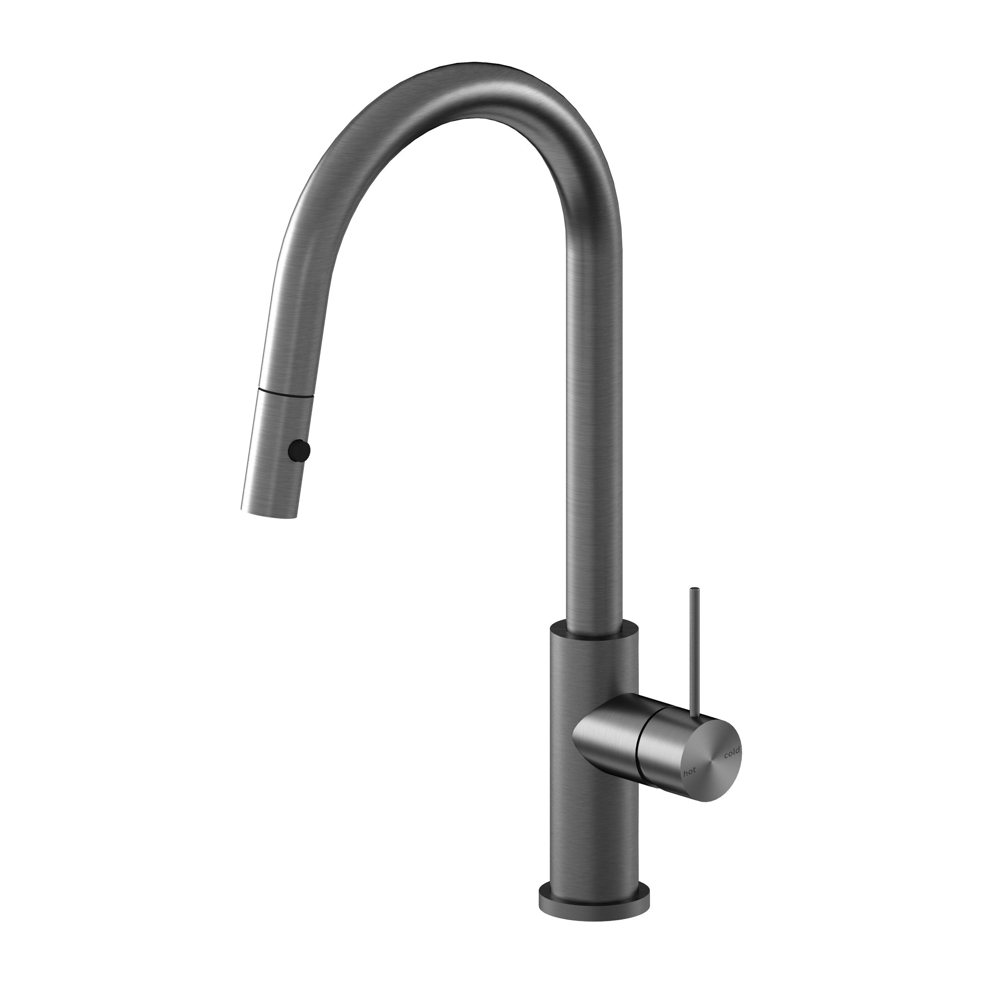 Mecca Pull Out Sink Mixer, Gun Metal Grey NR221908GM Nero Tradie Secret