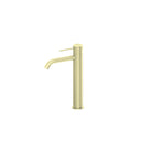 Mecca Tall Basin Mixer, Brushed Gold NR221901aBG Nero Tradie Secret