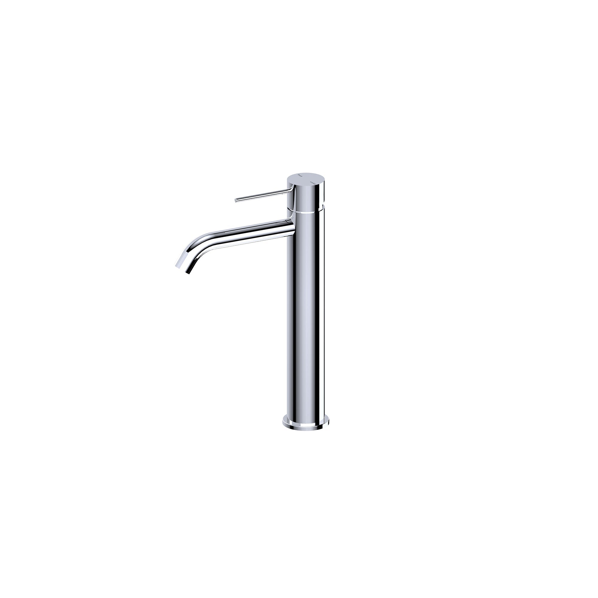 Mecca Tall Basin Mixer, Chrome NR221901aCH Nero Tradie Secret