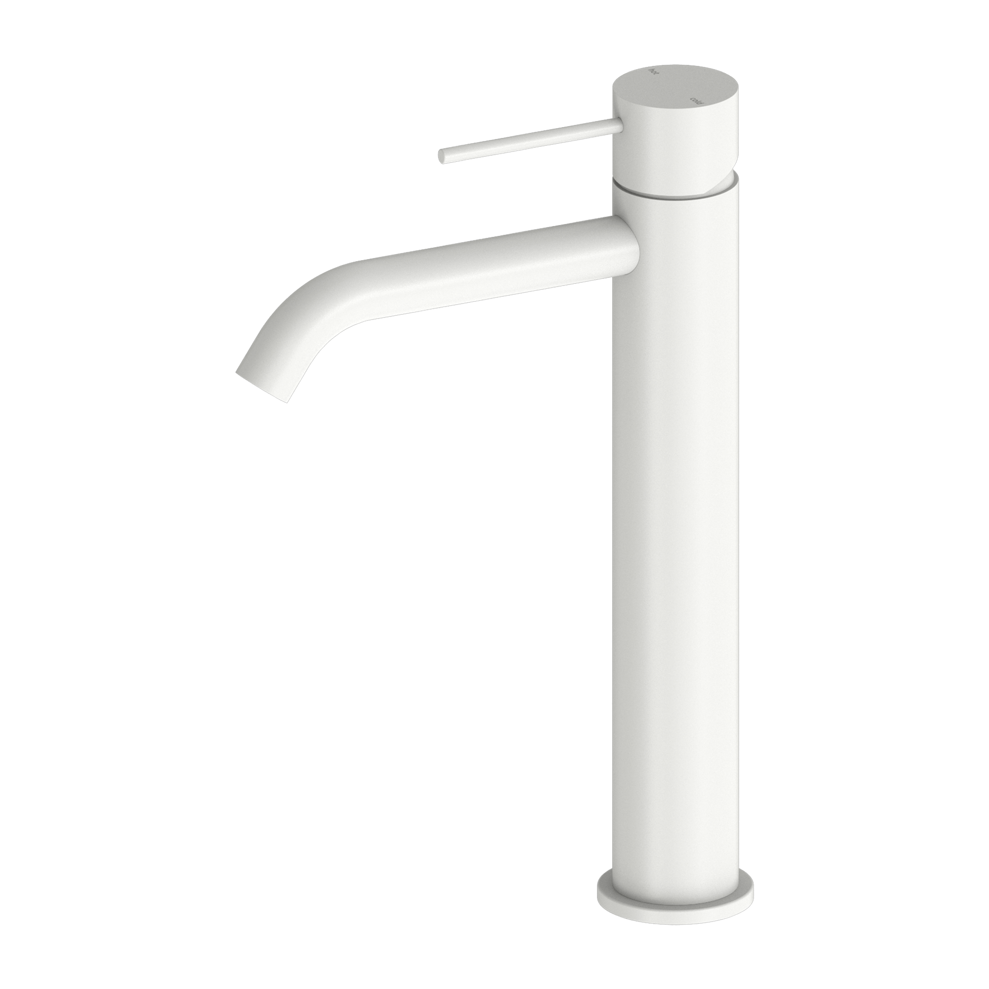 Mecca Tall Basin Mixer, Matte White NR221901aMW Nero Tradie Secret