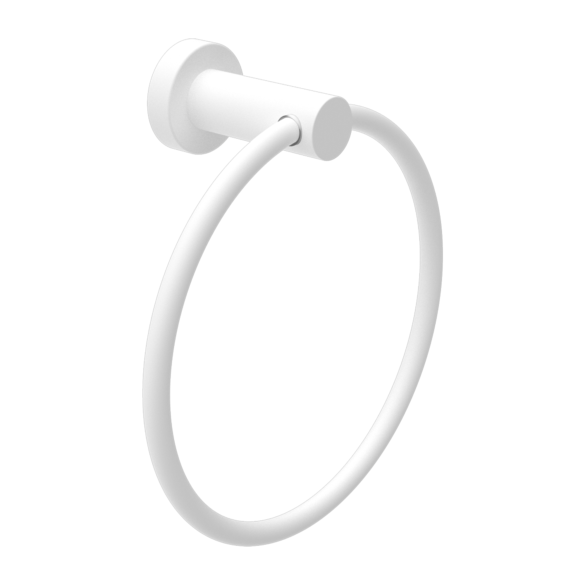 Mecca Towel Ring, Matte White NR1980MW Nero Tradie Secret