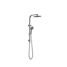 Mecca Twin Shower Set, Gun Metal Grey NR250805cGM Nero Tradie Secret