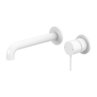 Mecca Wall Basin Mixer 160mm, Matte White NR221907c160MW Nero Tradie Secret