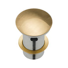 Metal Cap Pop-Up Waste, 32mm with Overflow, Urban Brass WAS58UB Fienza Tradie Secret