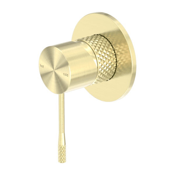 Opal Shower Mixer, Brushed Gold NR251909BG Nero Tradie Secret