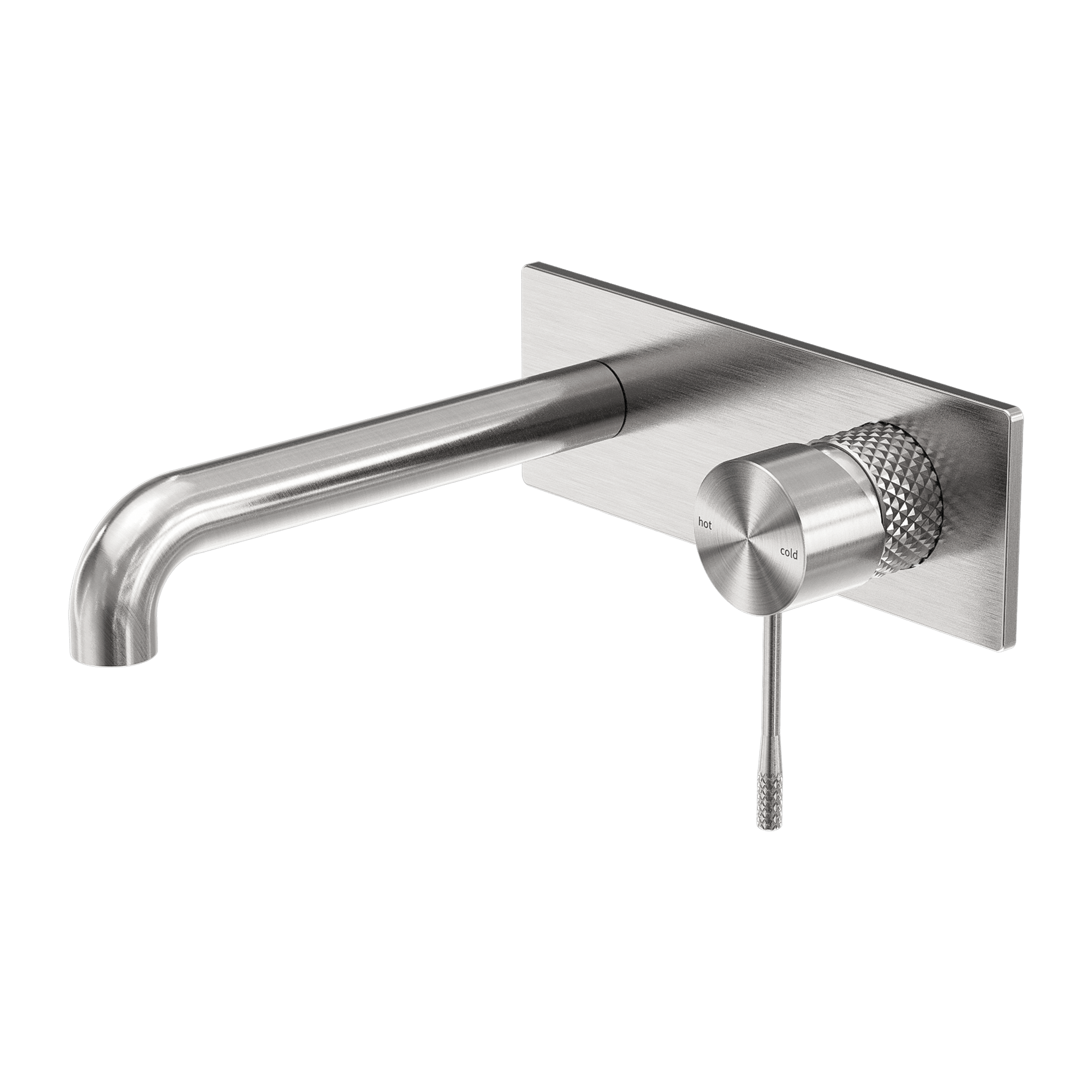 Opal Wall Basin/Bath Mixer, Brushed Nickel NR251907aBN Nero  