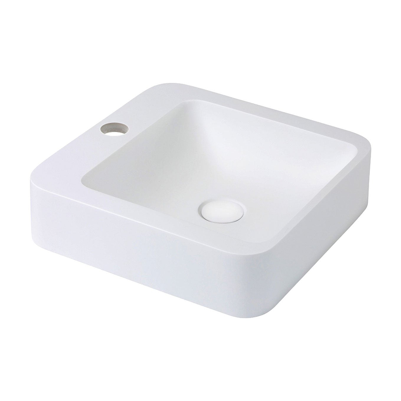 Rondo 400 Solid Surface Basin CSB09 Fienza Tradie Secret