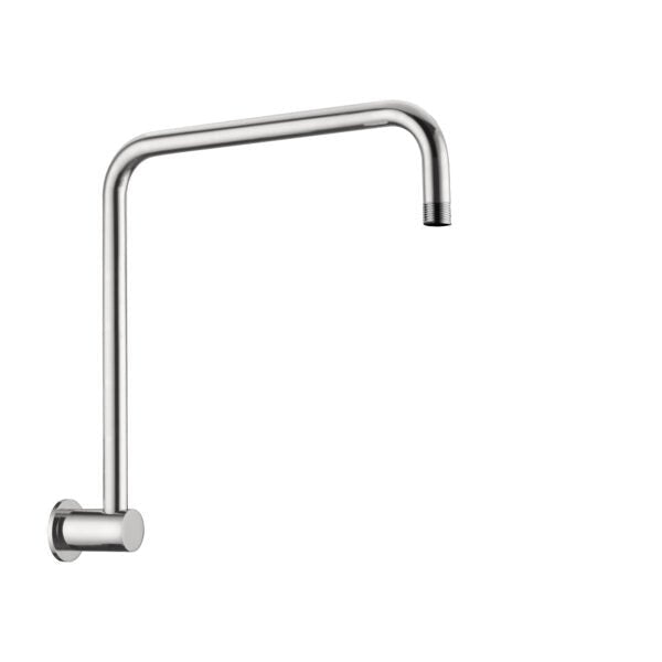 Round Swivel Shower Arm, Brushed Nickel